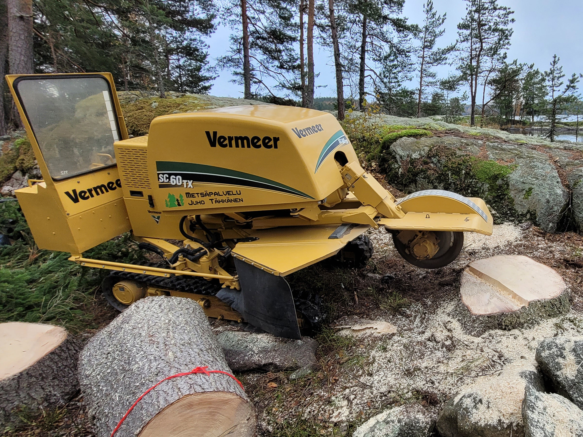 Kantojyrsintä - Metsäpalvelu Juho Tähkänen